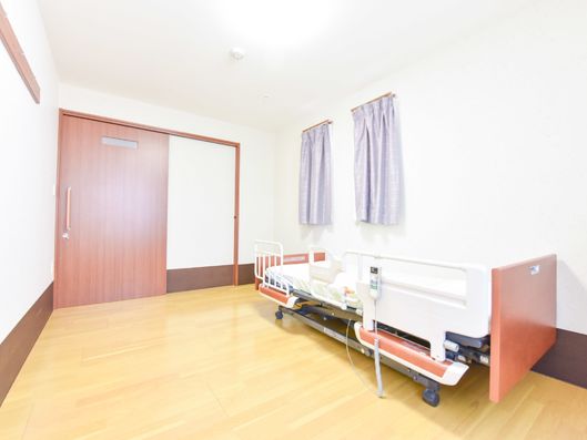 介護ベットが設置されている居室
