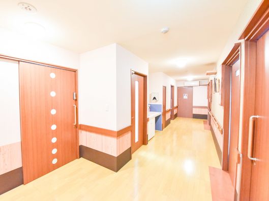 明るい廊下
