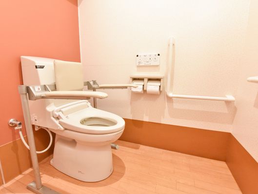 バリアフリーを意識したトイレ