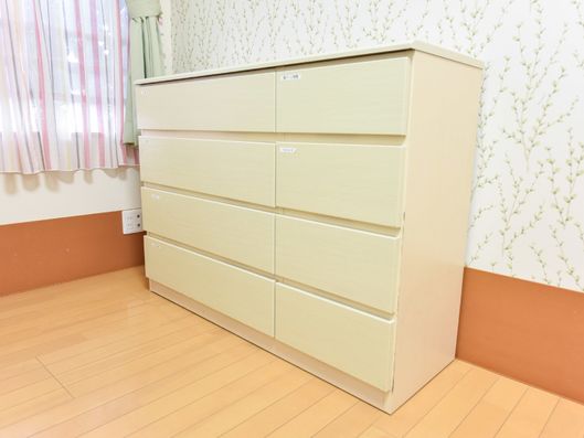 収納力に優れたタンス