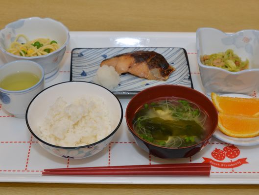 栄養バランスの取れた食事