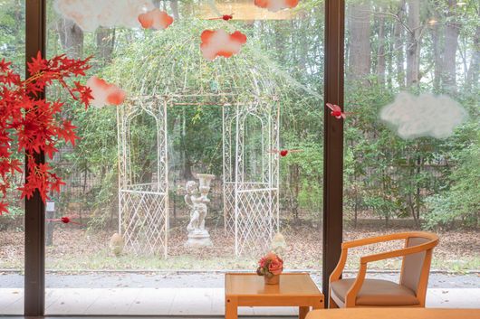 ロビーからの景色