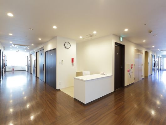 住居スペースに設けたヘルパーステーション