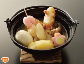 ちくわや芋の入ったおでん