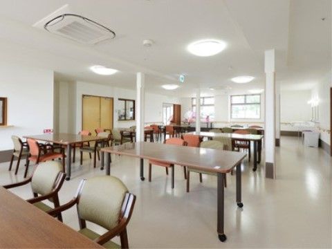 ふるさとホーム足利渡良瀬川。バリアフリー設計ですので、車いすでの利用が可能となっております。