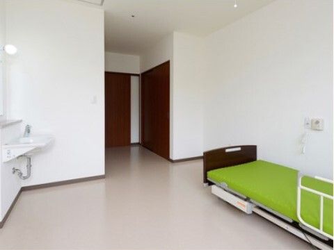 シンプルな個室居室