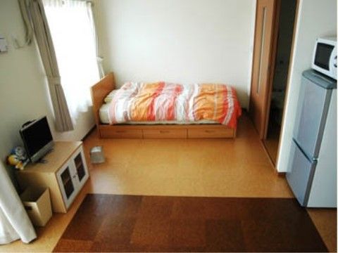 「ふくふく荘」の居室。お好みでコーディネート可。