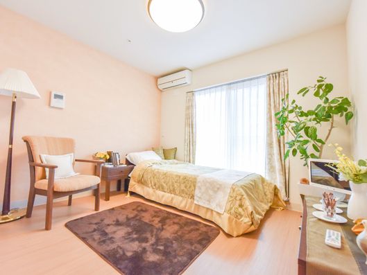 エアコン完備の個室