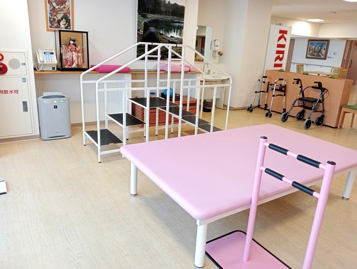 リハビリ用具のある部屋