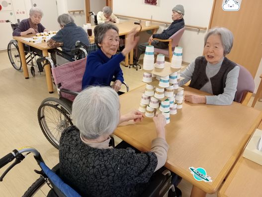 レクリエーション（ジェンガ）