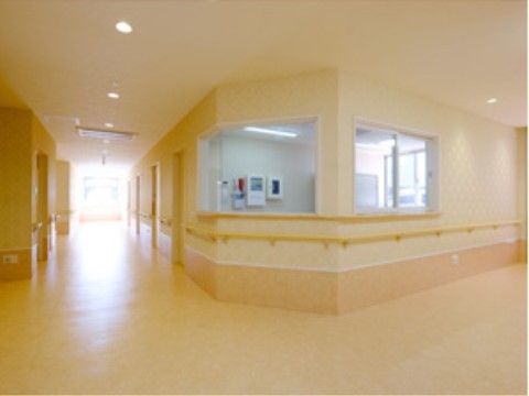 受付のある廊下