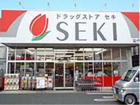 「ハーウィル東武動物公園」の周辺4。ドラッグストアがある。