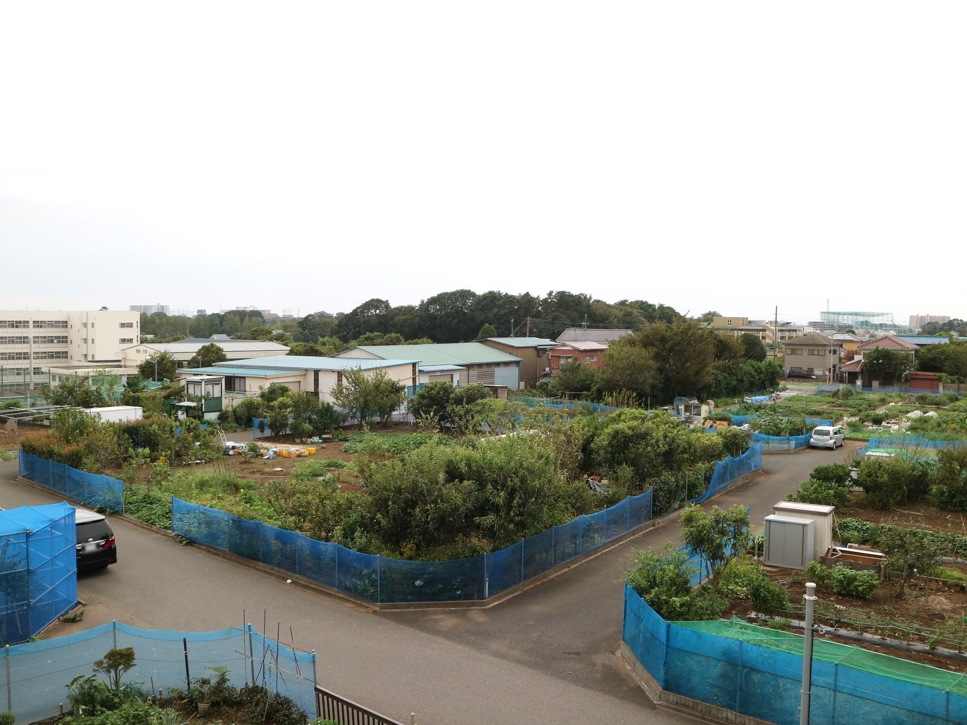 施設周辺には畑があり、静かな住宅地に立地している。畑の広がるのどかな場所は、散策に適しており、健康的に過ごすことができる。
