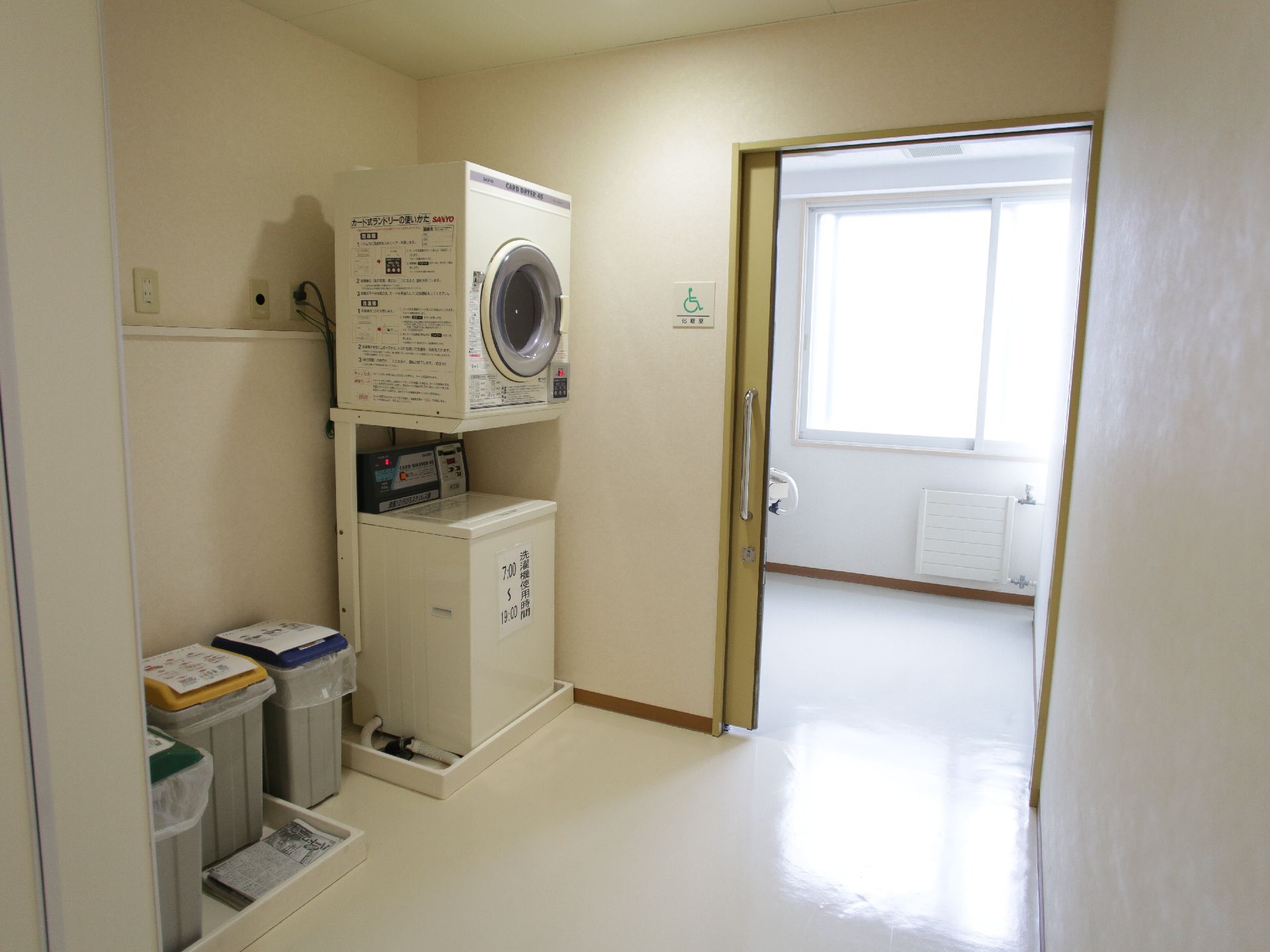 「楽居館」の選択室。いつでも利用可能。