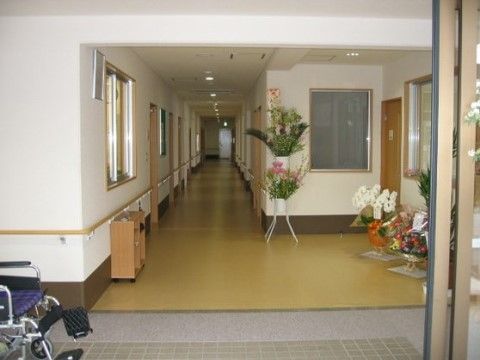 手すりのある玄関