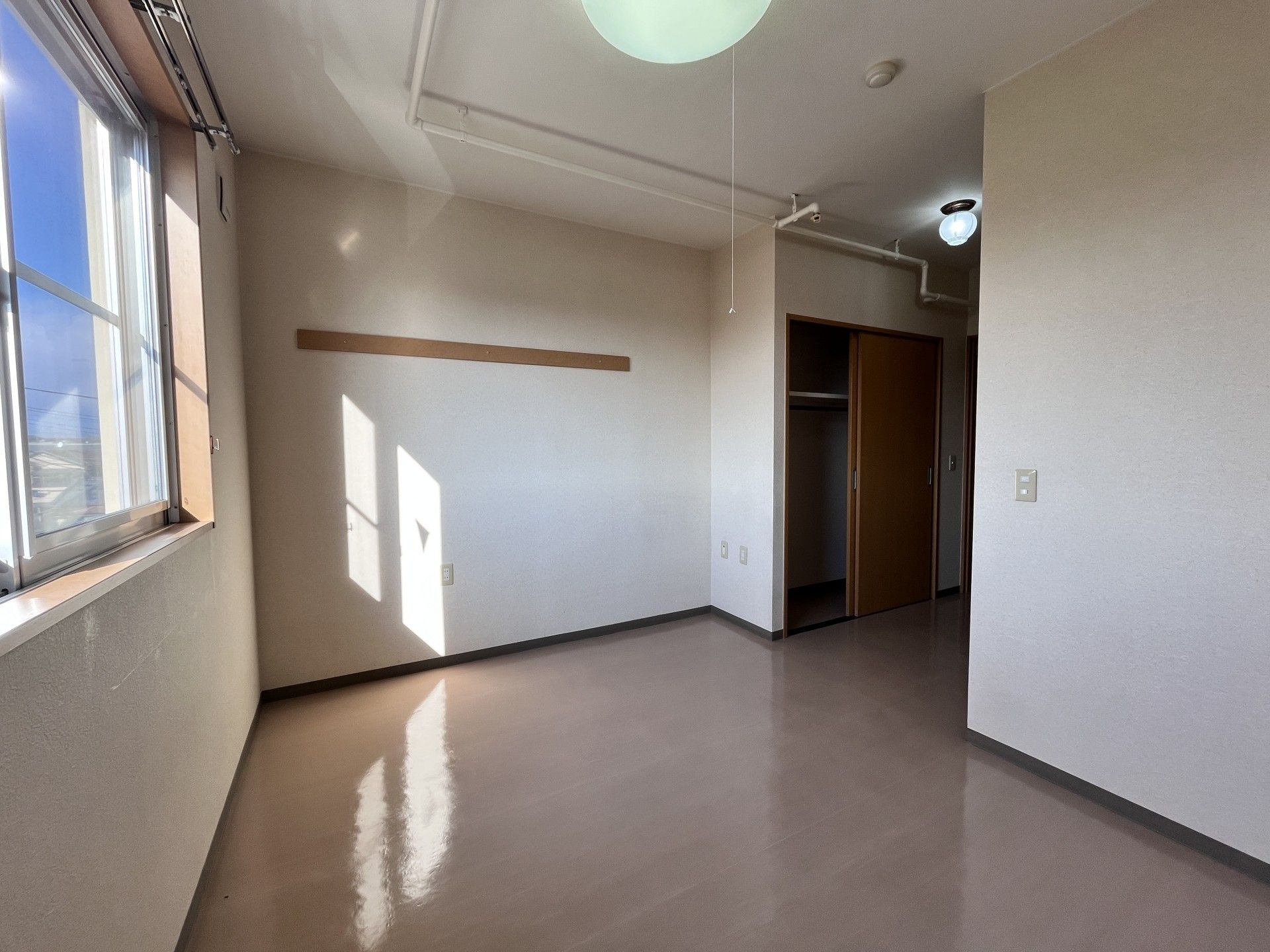 日当たり良好な居室