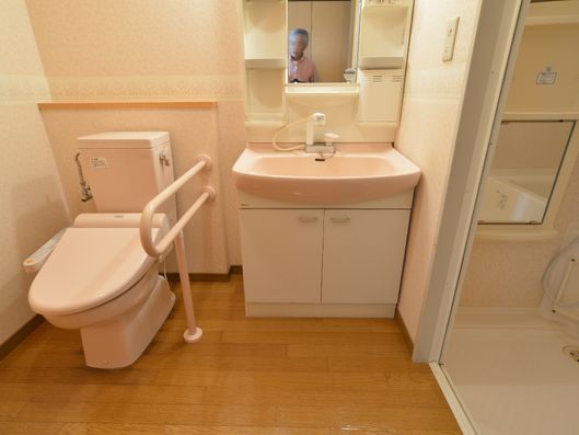 居室内のトイレ