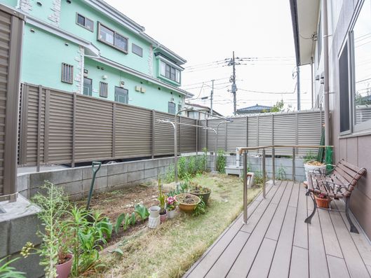 家庭菜園用のスペース