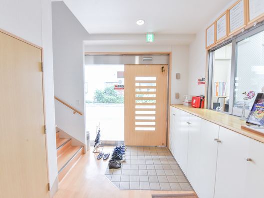 出入りが楽、顔が見える玄関