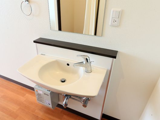 居室内の洗面スペース