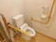 バリアフリーの介護施設の部屋