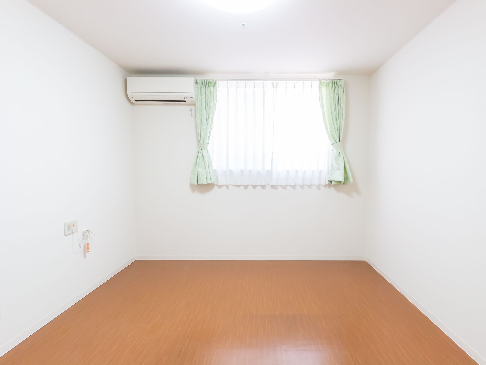 エアコンが設置してある居室