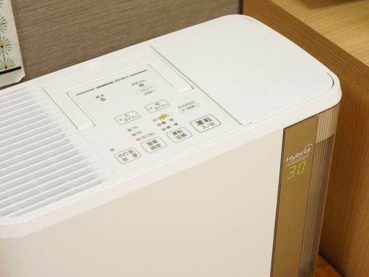 リビングの空気清浄機