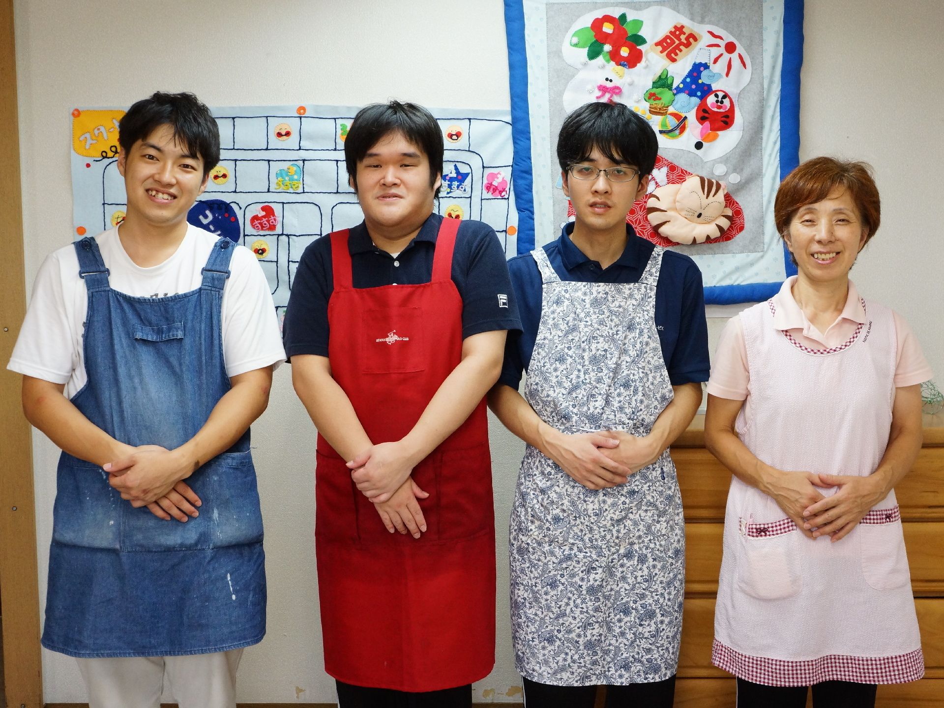 「ガーデンコート茂原」当院のスタッフ。ご入居者様からのお呼び出しがかかるのをいまかいまかと待ちわびている姿