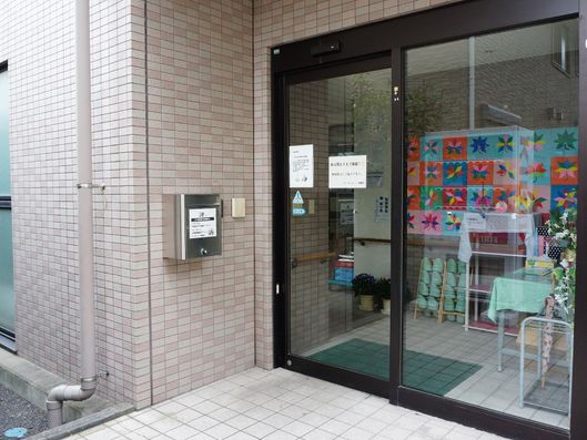 優しい雰囲気の玄関