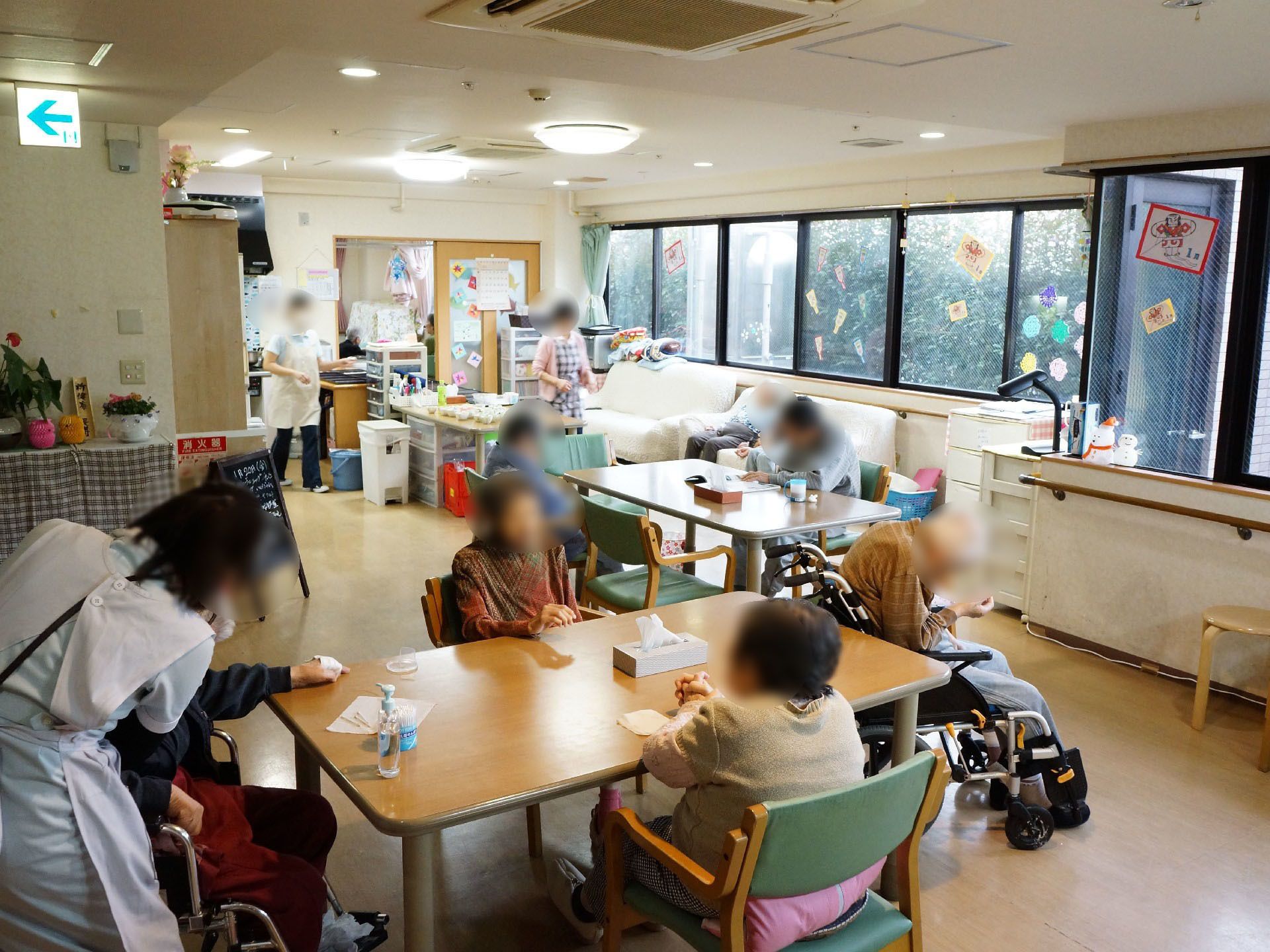 「ガーデンコート常盤平」の日常。２４時間体制の介護や医療。
