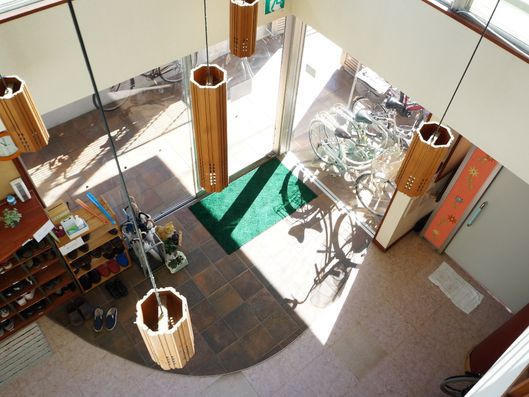 バリアフリーな玄関