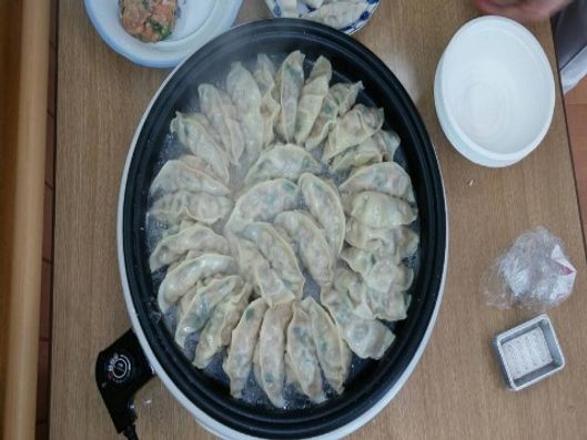 餃子パーティー