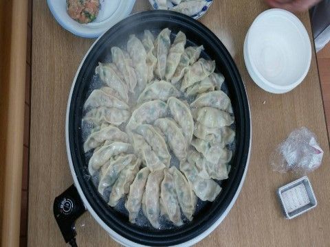 「ガーデンコート千葉さつきが丘」イベント行事 餃子パーティー