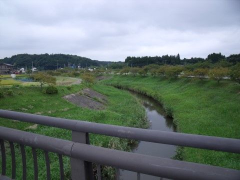 「ガーデンコートちはら台」近くを流れる川
