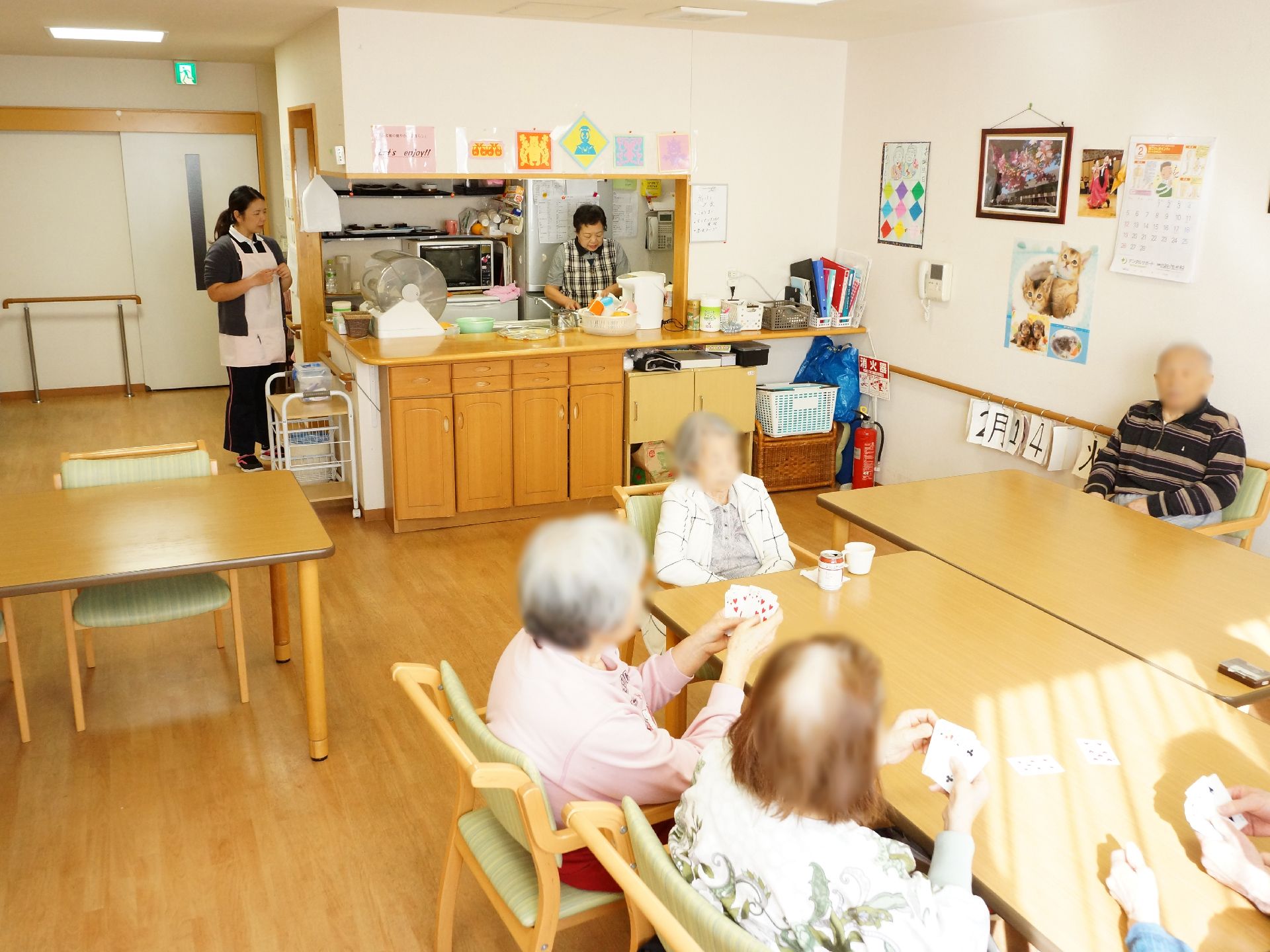 「ガーデンコートちはら台」入居者様同士の交流 イメージ写真
