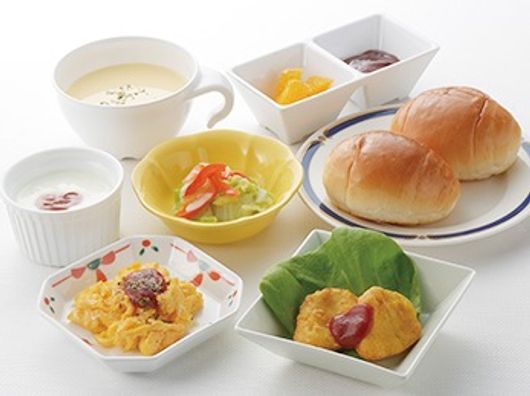 洋朝食例
