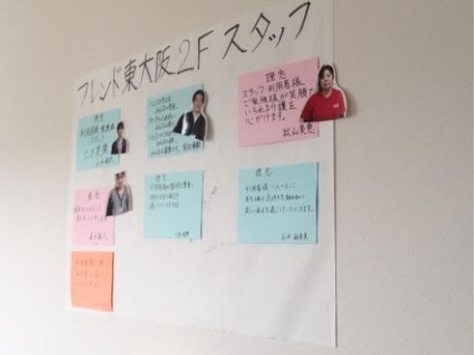 スタッフの紹介コーナー