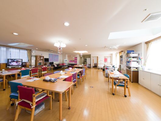 談話コーナー兼食堂