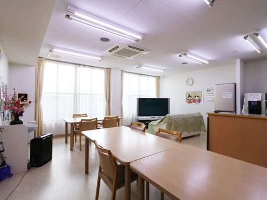 ソファーがある共有スペース