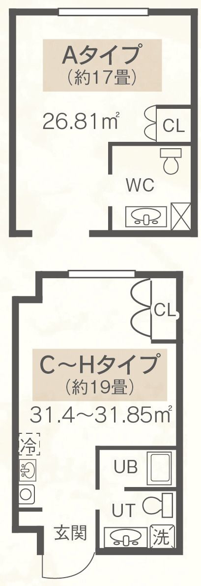 サービス付き高齢者向け住宅 サンライズ2の間取りの間取り図