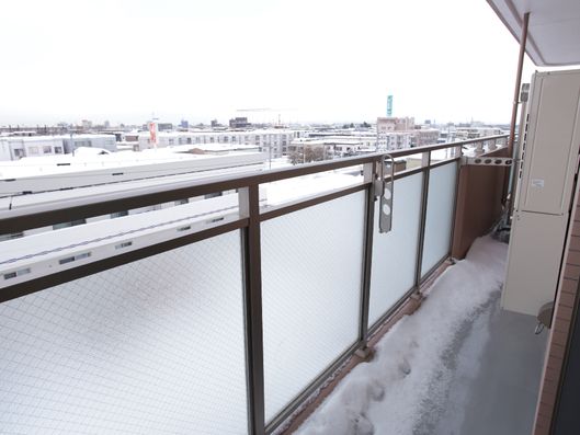 ベランダからの景色