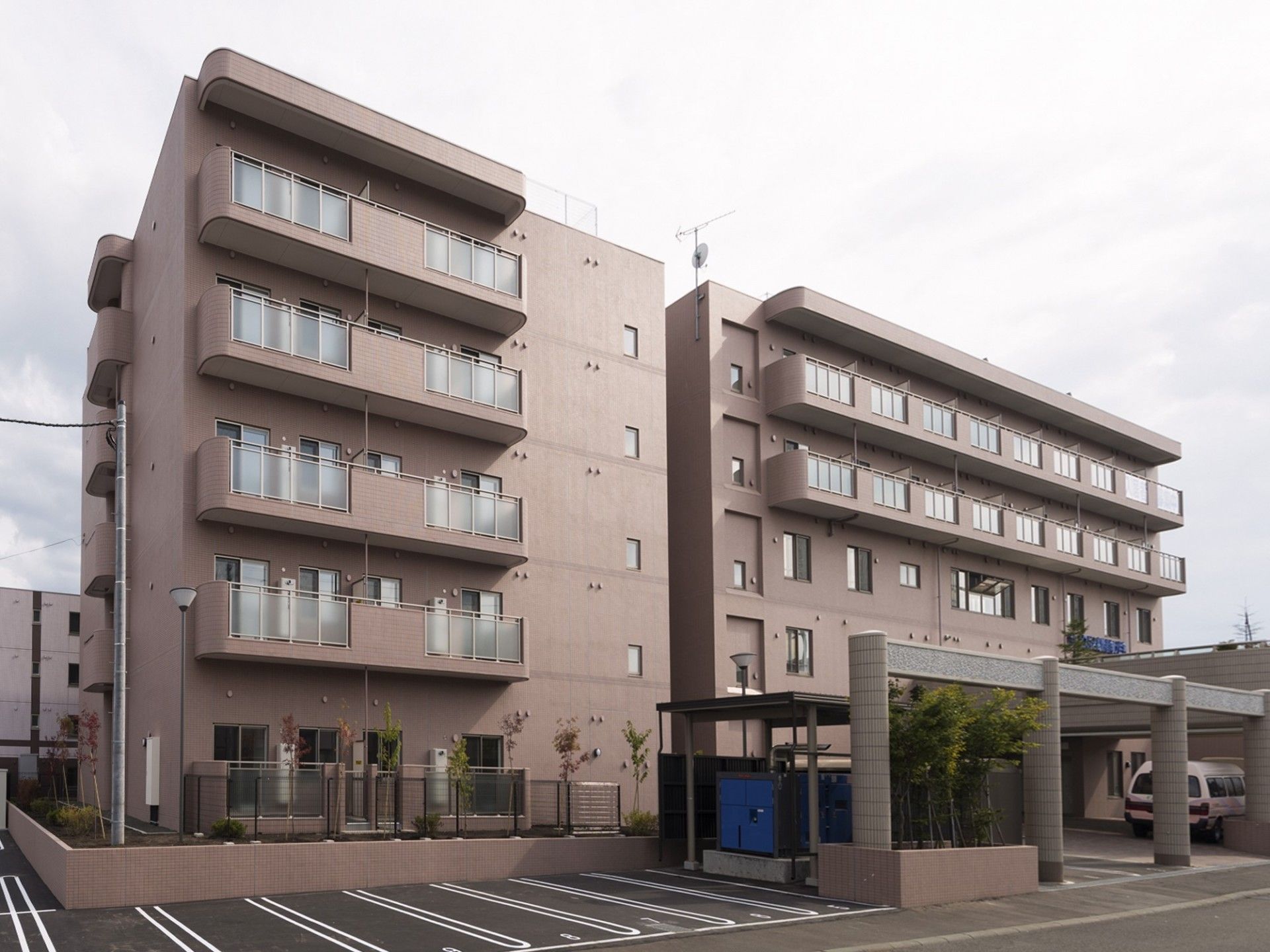 快適な居住環境の外観