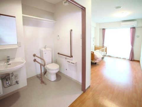バリアフリー対応の居室