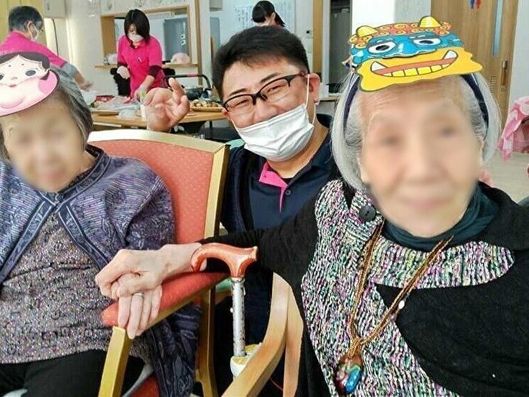 季節のイベント（豆まき大会）