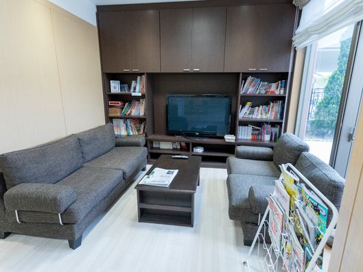 休憩スペースの様子