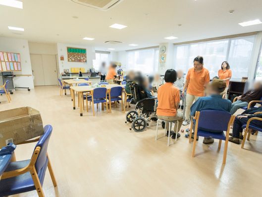 デイサービスフロア