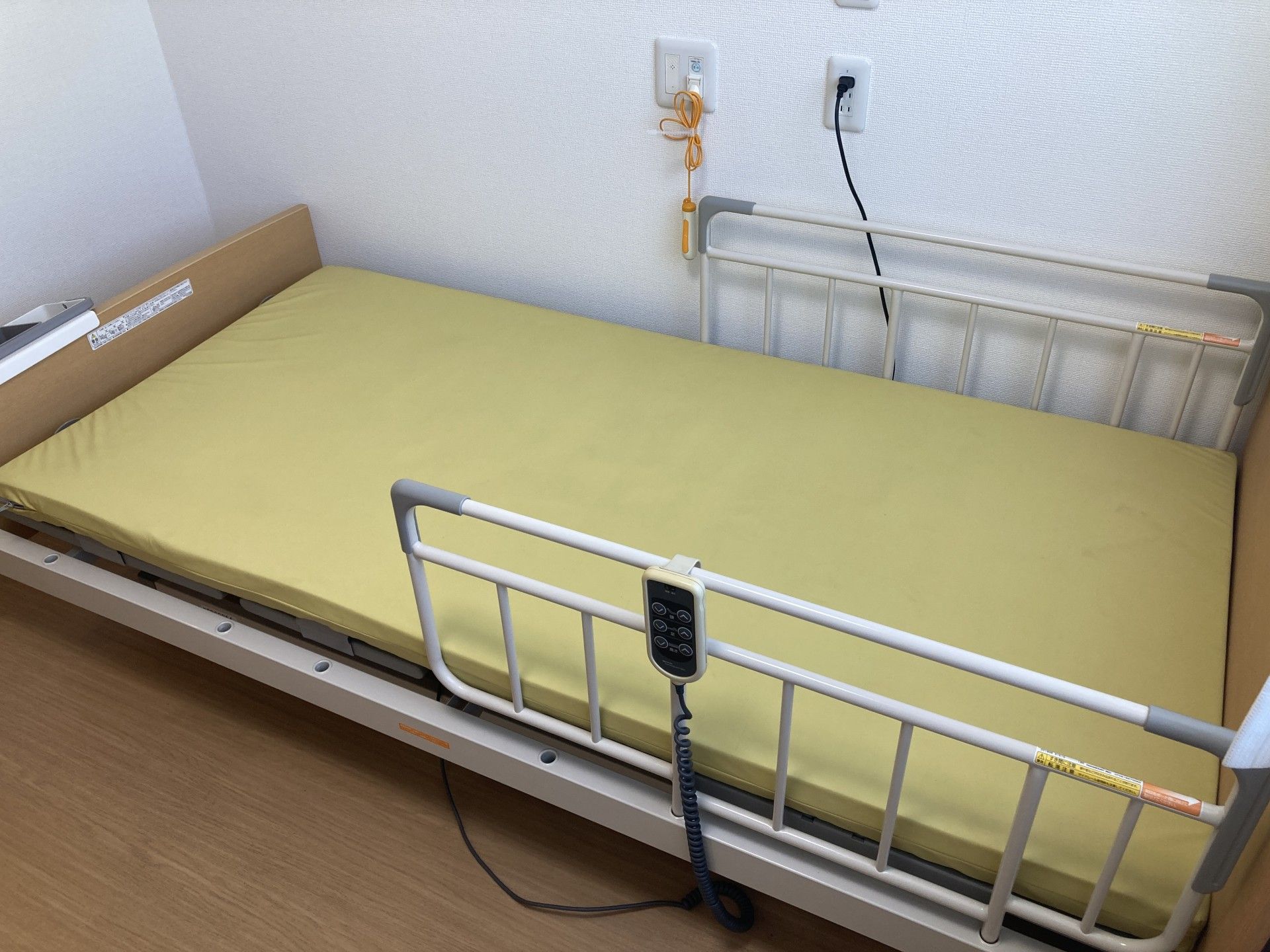 安全なベッドの部屋