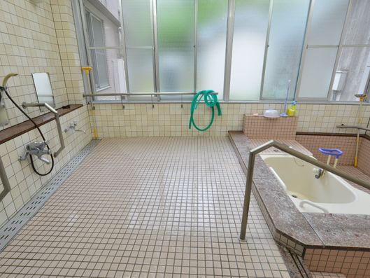 広々した洗い場