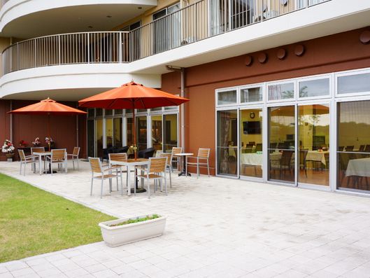 テラスからの外観