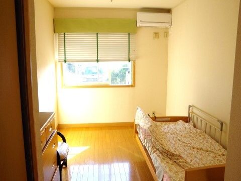 介護ベッドが設置されている居室